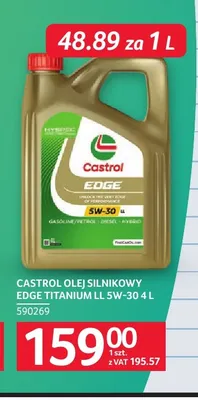 Olej silnikowy Castrol Edge Titanium Ll 5W-30 promocja w Selgros