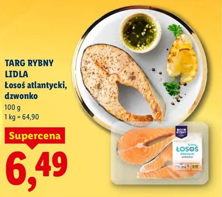 Łosoś atlantycki, dzwonko promocja w Lidl