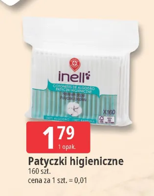 Patyczki higieniczne promocja w Leclerc