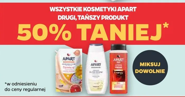 Kosmetyki Apart promocja w Netto