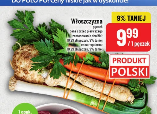 Włoszczyzna promocja w POLOmarket