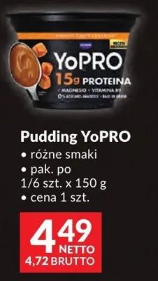 Pudding YoPRO promocja w Makro