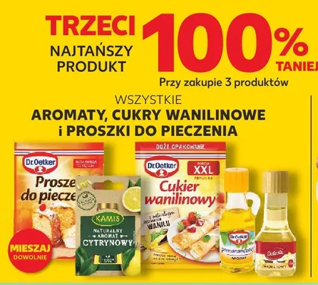 Aromaty, cukry wanilinowe i proszki do pieczenia promocja w Kaufland