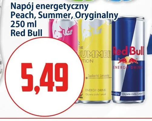 Napój energetyczny Red Bull Oryginalny promocja w Kupiec