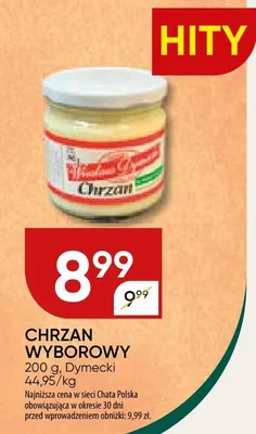 Chrzan wyborowy promocja w Chata Polska