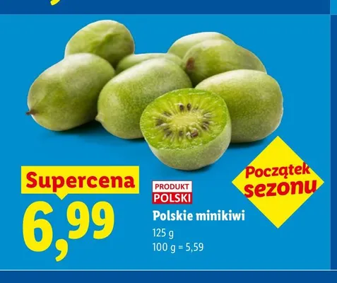 Minikiwi polskie promocja w Lidl