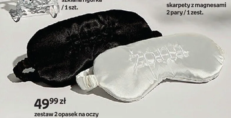 Zestaw 2 opasek na oczy promocja w Empik