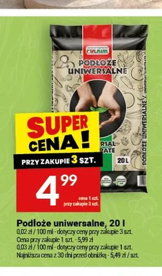Podłoże uniwersalne PolkoR promocja w Twój Market