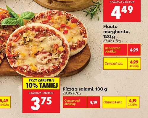 Pizza z salami promocja w Biedronka