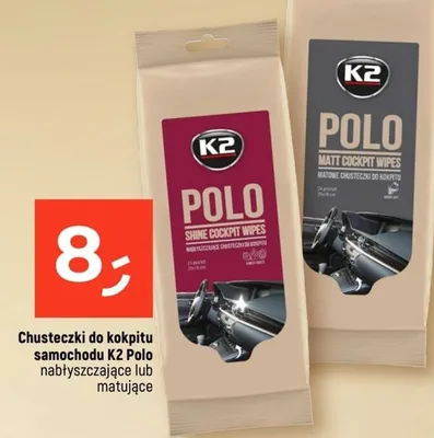 Chusteczki do kokpitu samochodu Polo nabłyszczające lub matujące promocja w Dealz