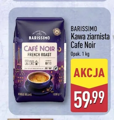 Kawa ziarnista Barissimo Cafe Noir promocja w Aldi
