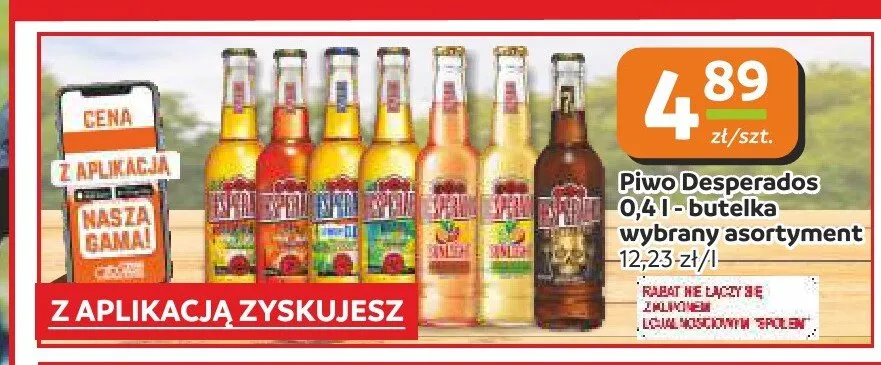 Piwo Desperados promocja w Społem Częstochowa
