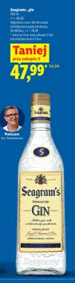 Gin Seagram's promocja w Lidl