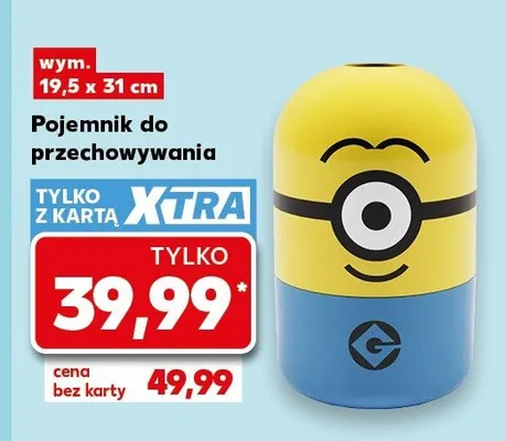 Pojemnik do przechowywania Minionek promocja w Kaufland