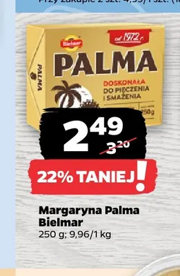 Margaryna Palma Bielmar promocja w Netto
