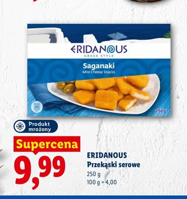 Przekąski serowe Eridanous promocja w Lidl