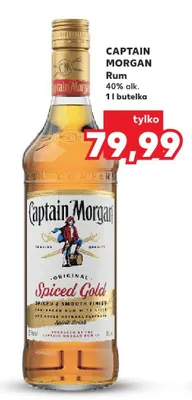 Rum 40% alk. promocja w Kaufland