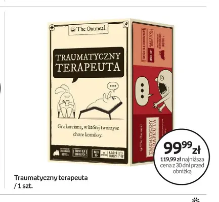 Gra Traumatyczny terapeuta The Oatmeal promocja w Empik