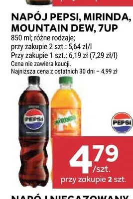 Napój gazowany 7Up promocja w Stokrotka