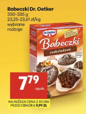 Babeczki Dr. Oetker promocja w Delikatesy Centrum