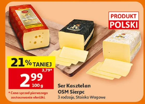 Ser Kasztelan OSM Sierpc promocja w Auchan