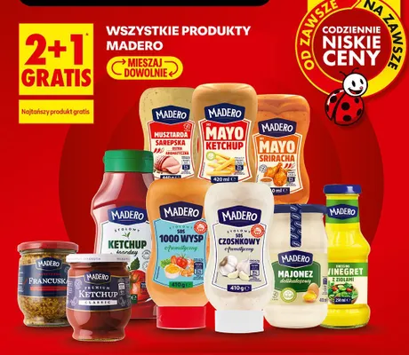 Dressing Vinegret z ziołami Madero promocja w Biedronka