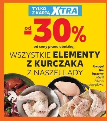 Elementy z kurczaka z naszej lady promocja w Kaufland
