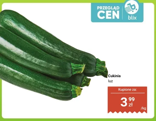 Cukinie luz promocja w Dino