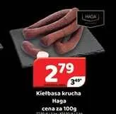 Kiełbasa krucha Haga promocja w Delfin