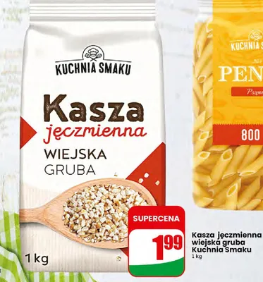 Kasza jęczmienna wiejska gruba Kuchnia Smaku promocja w Dino