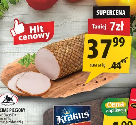 Schab pieczony ZMB Białystok promocja w Arhelan