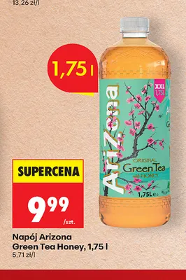 Napój AriZona Green Tea Honey promocja w Biedronka