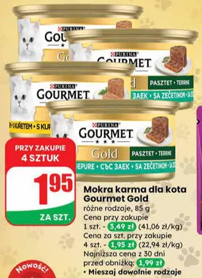 Mokra karma dla kota różne rodzaje promocja w Dino