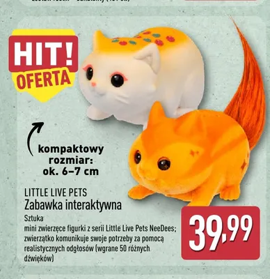 Zabawka interaktywna Little Live Pets NeeDees promocja w Aldi