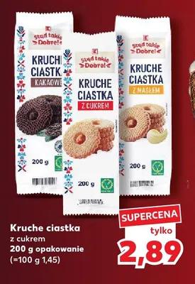 Kruche ciastka z masłem K-Stąd Takie Dobre! promocja w Kaufland