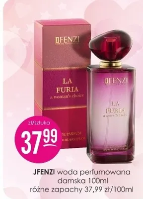 Woda perfumowana damska 100ml różne zapachy Jfenzi promocja