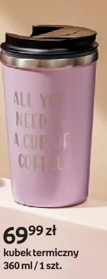 Kubek termiczny All You need is a cup of coffee promocja w Empik