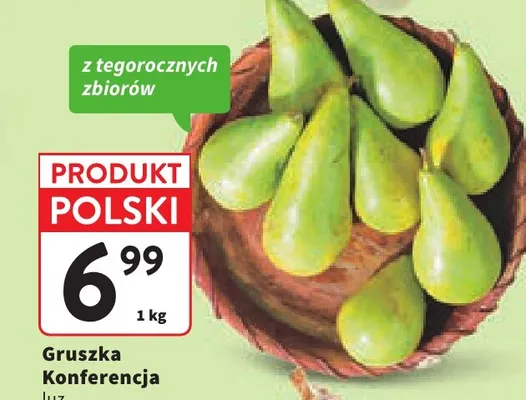 Gruszki Konferencja polskie promocja w Intermarche