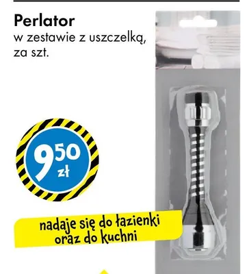 Perlator w zestawie z uszczelką promocja w Tedi