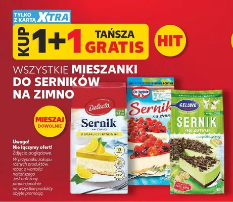 Sernik na zimno Dr. Oetker promocja w Kaufland