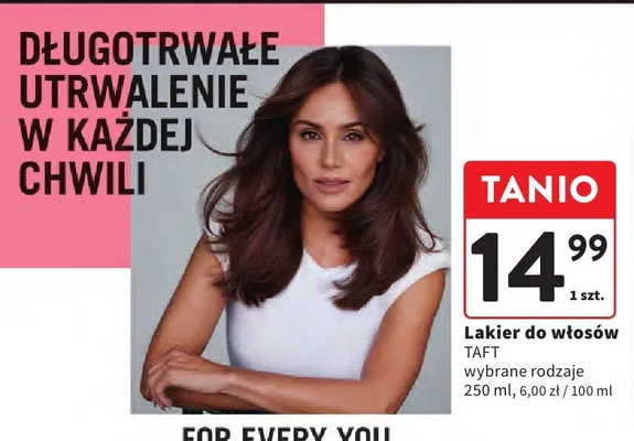 Lakier do włosów wybrane rodzaje promocja w Intermarche