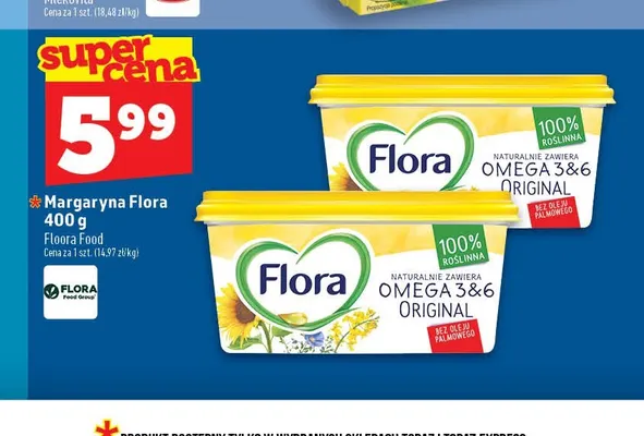 Margaryna Flora promocja w TOPAZ