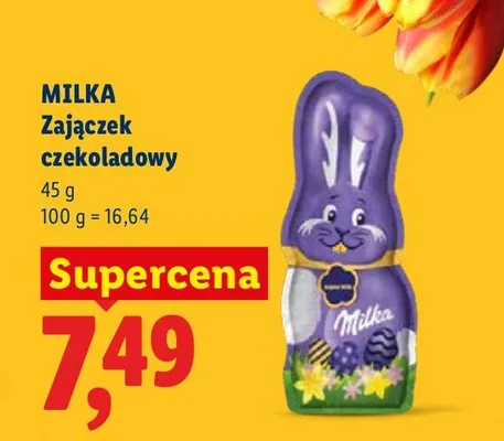 Zając czekoladowy promocja w Lidl
