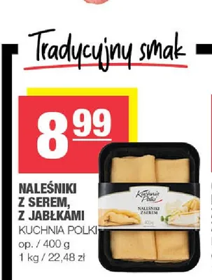 Naleśniki z serem Kuchnia Polki promocja w SPAR