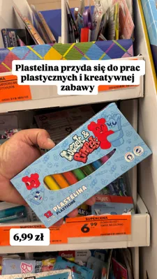 Plastelina Luczek & Pimpek 12 kolorów promocja w Biedronka