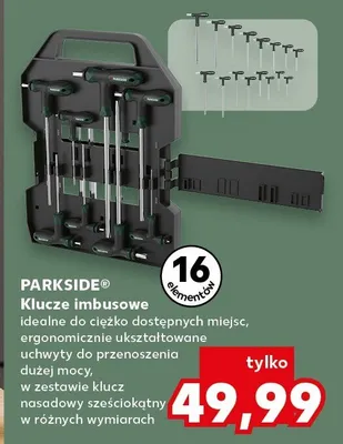 Klucze imbusowe  promocja w Kaufland