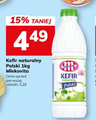 Kefir naturalny Polski Mlekovita promocja w Hitpol