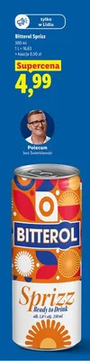 Napój alkoholowy Bitterol Sprizz Ready to Drink promocja w Lidl