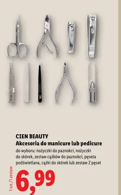 Nożyczki do paznokci CIEN BEAUTY promocja w Lidl