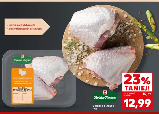 Golonka z indyka Stoisko Mięsne promocja w Kaufland